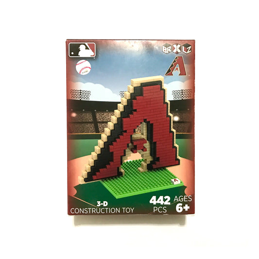 Arizona Diamondbacks Logo BRXLZ 3-D Construction Toy