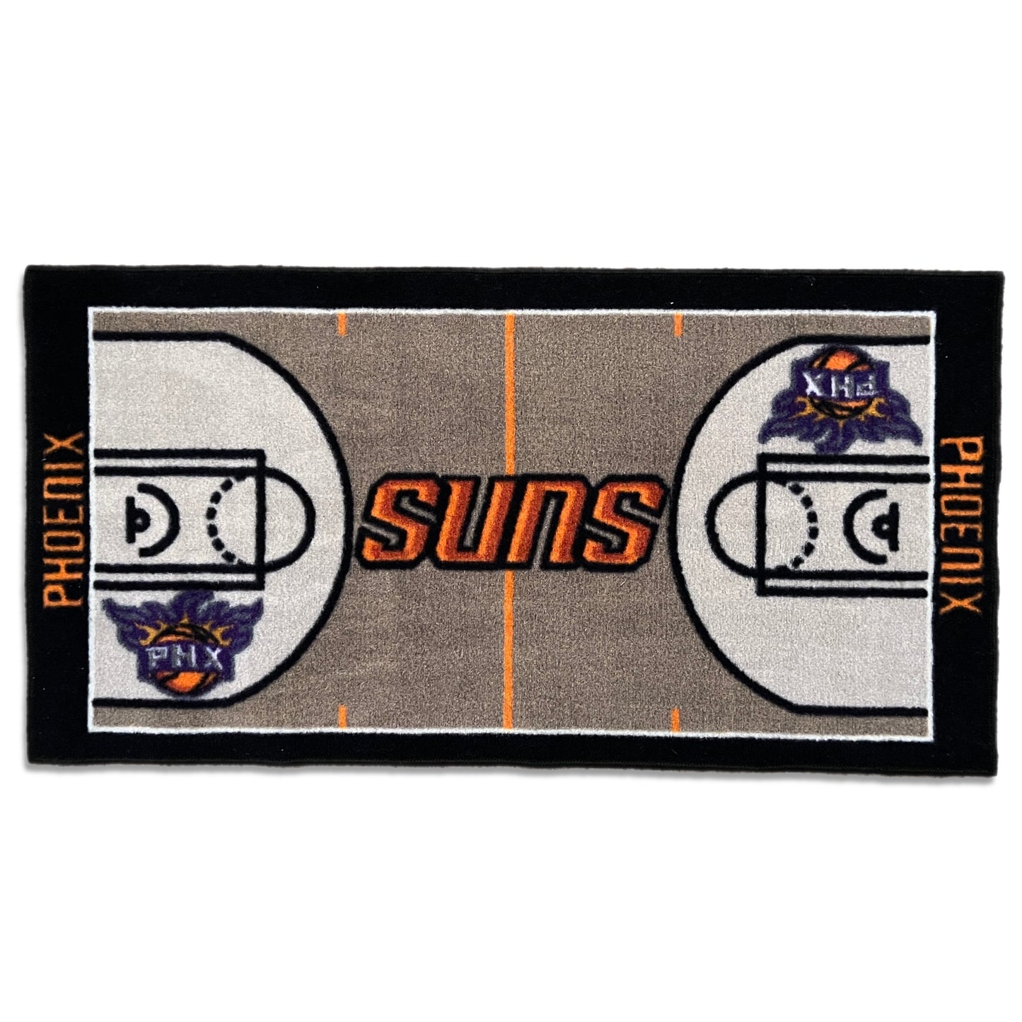 Phoenix Suns Basketball Court Floor Rug