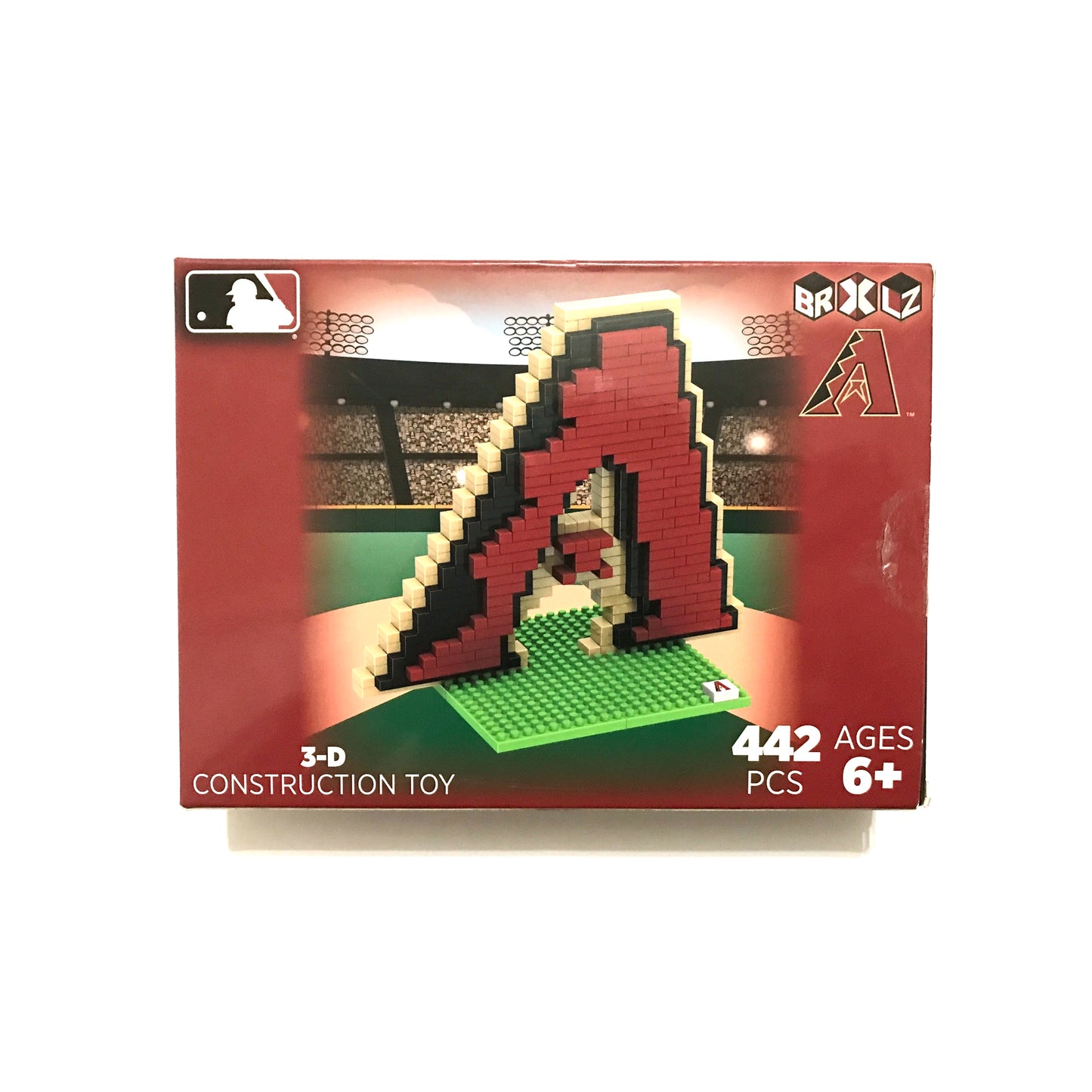 Arizona Diamondbacks Logo BRXLZ 3-D Construction Toy