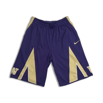 University of Washington Huskies Nike Dri Fit Purple Basketball Shorts - M