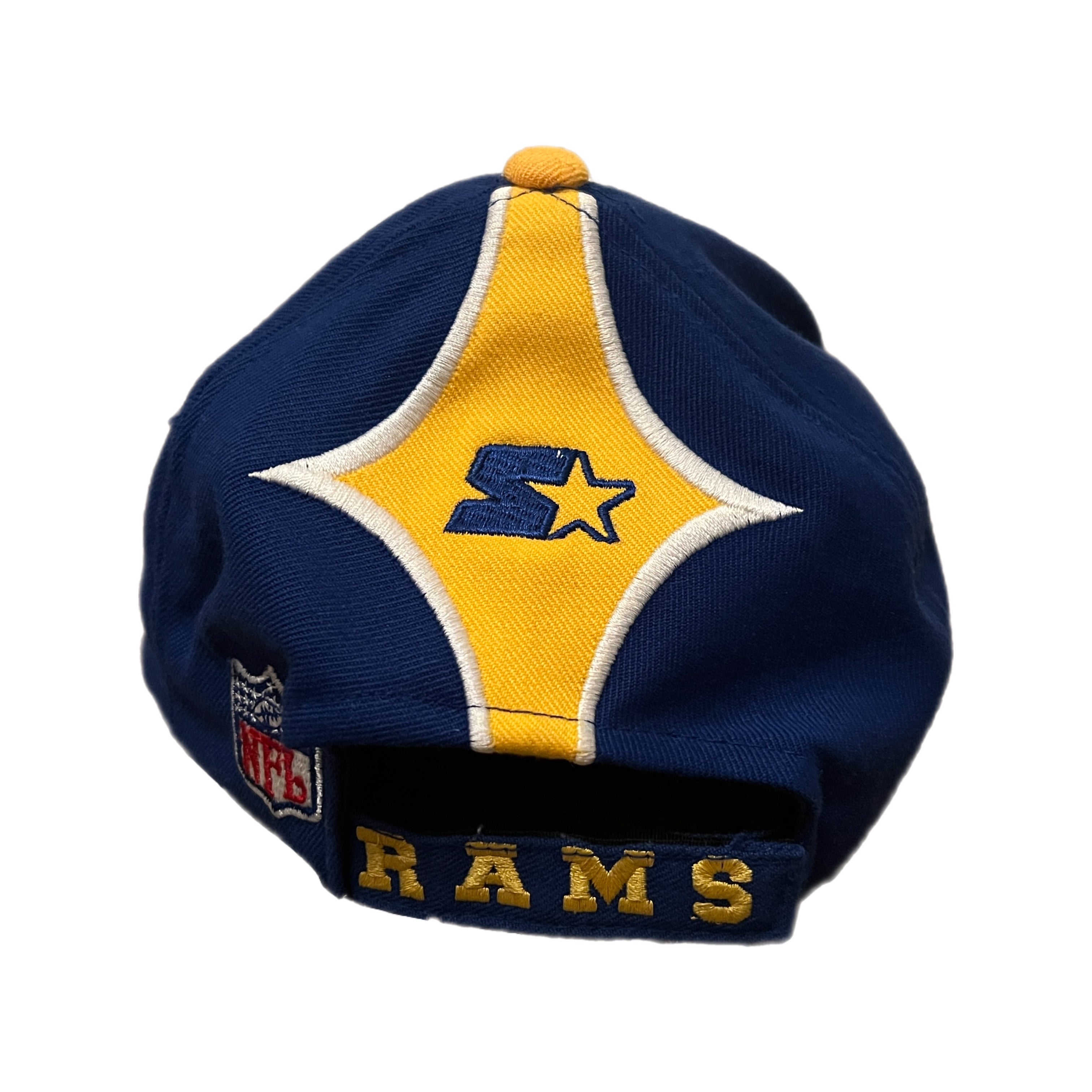 Late 90s St. Louis Rams Kids Snapback Hat Vintage 1990s Logo 7 