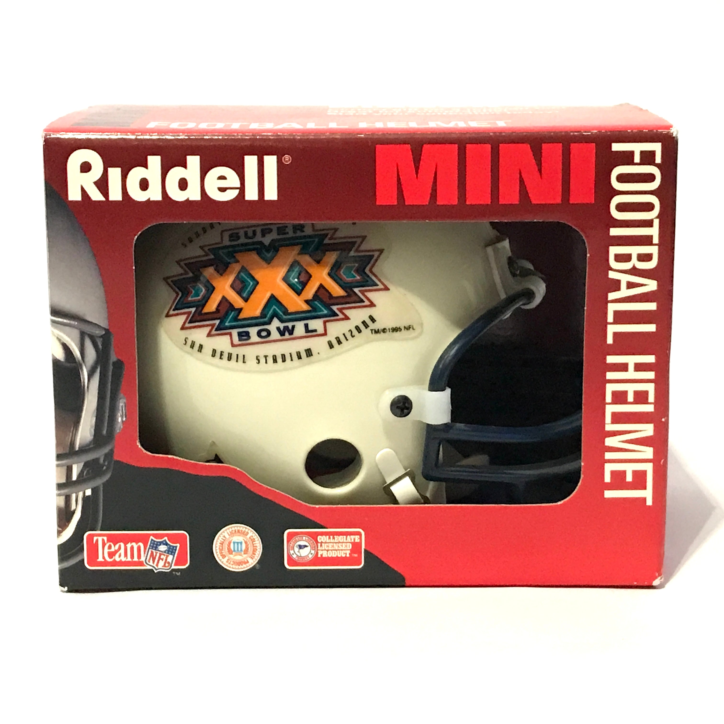 NEW 1995 Super Bowl XXX Riddell Football Helmet