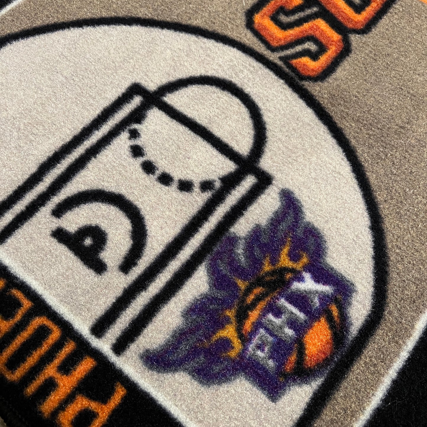 Phoenix Suns Basketball Court Floor Rug