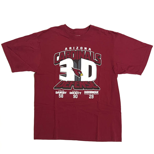 Arizona Cardinals Defense 3-D Reebok Shirt - M