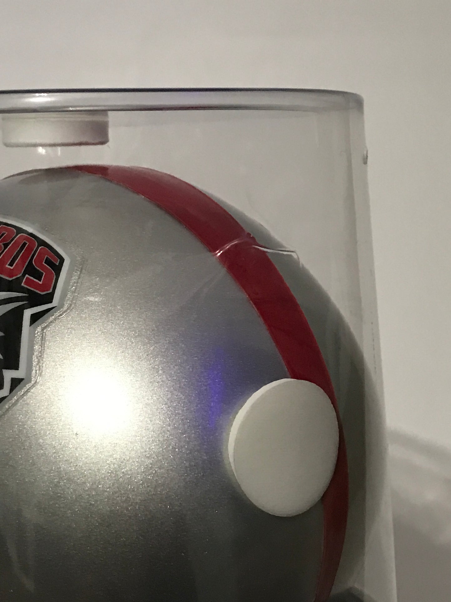 New Mexico Lobos Mini Football Authentic Helmet