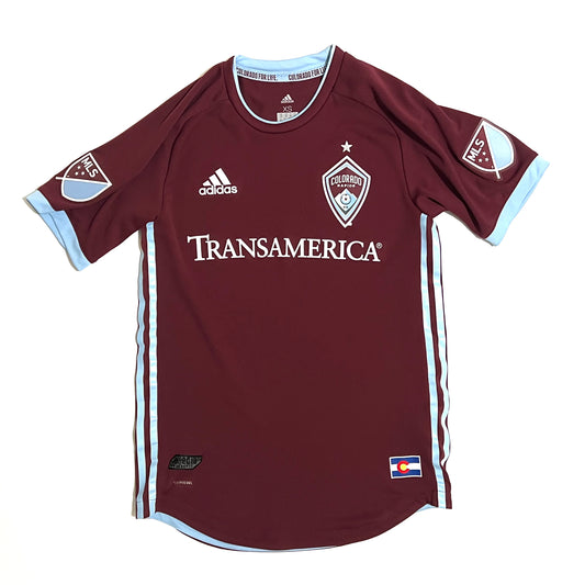 Colorado Rapids Burgundy MLS Adidas Climacool Jersey - XS