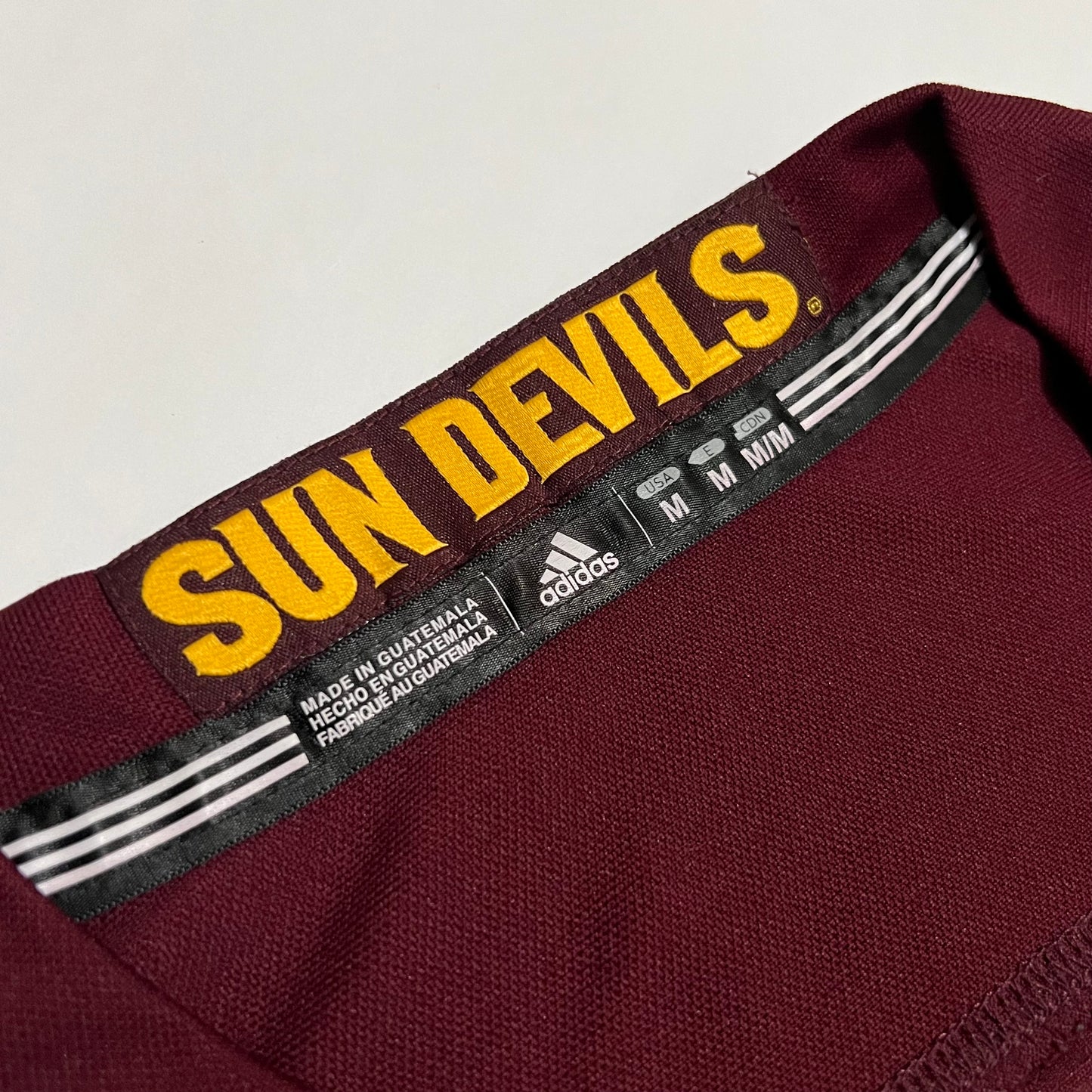 Arizona State Sun Devils #2 Maroon Adidas Jersey - L