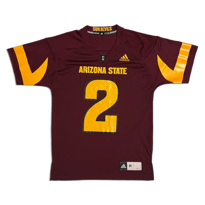 Arizona State Sun Devils #2 Maroon Adidas Jersey - L