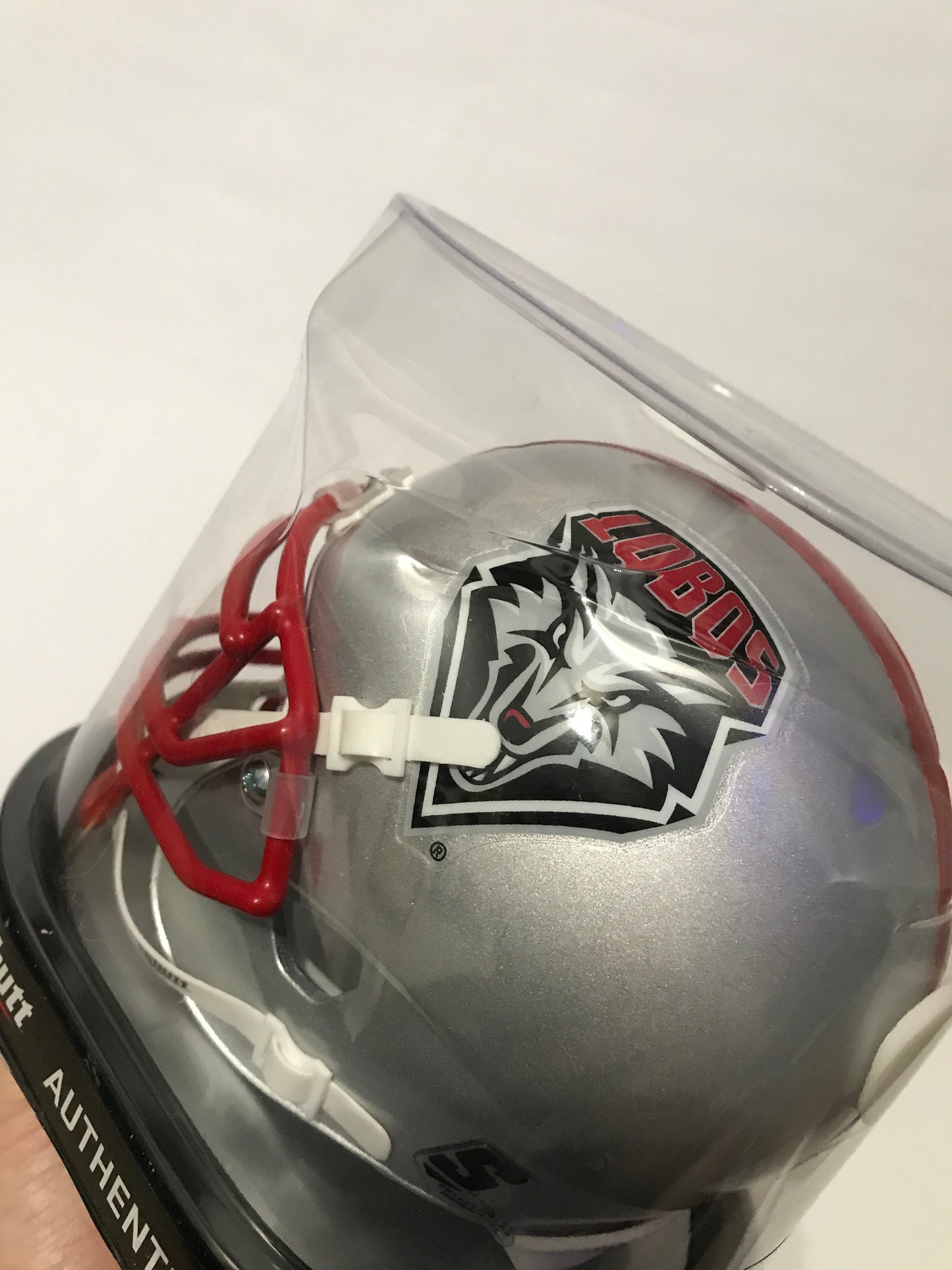 New Mexico Lobos Mini Football Authentic Helmet