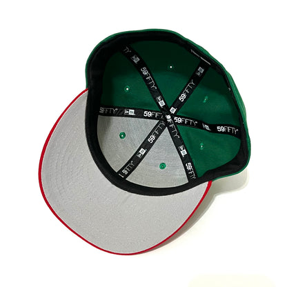 Team Mexico World Baseball Classic Green New Era Fitted - 7 3/8