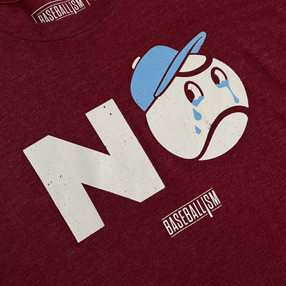 No Crying In Baseball Shirt by Baseballism - L
