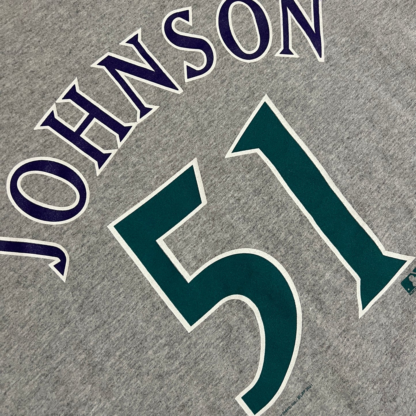 Randy Johnson 2001 Name & Number Lee Sport Shirt - XL