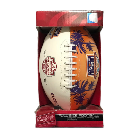 2013 Alabama Back To Back National Champs Commemorative Football W Kicking Tee