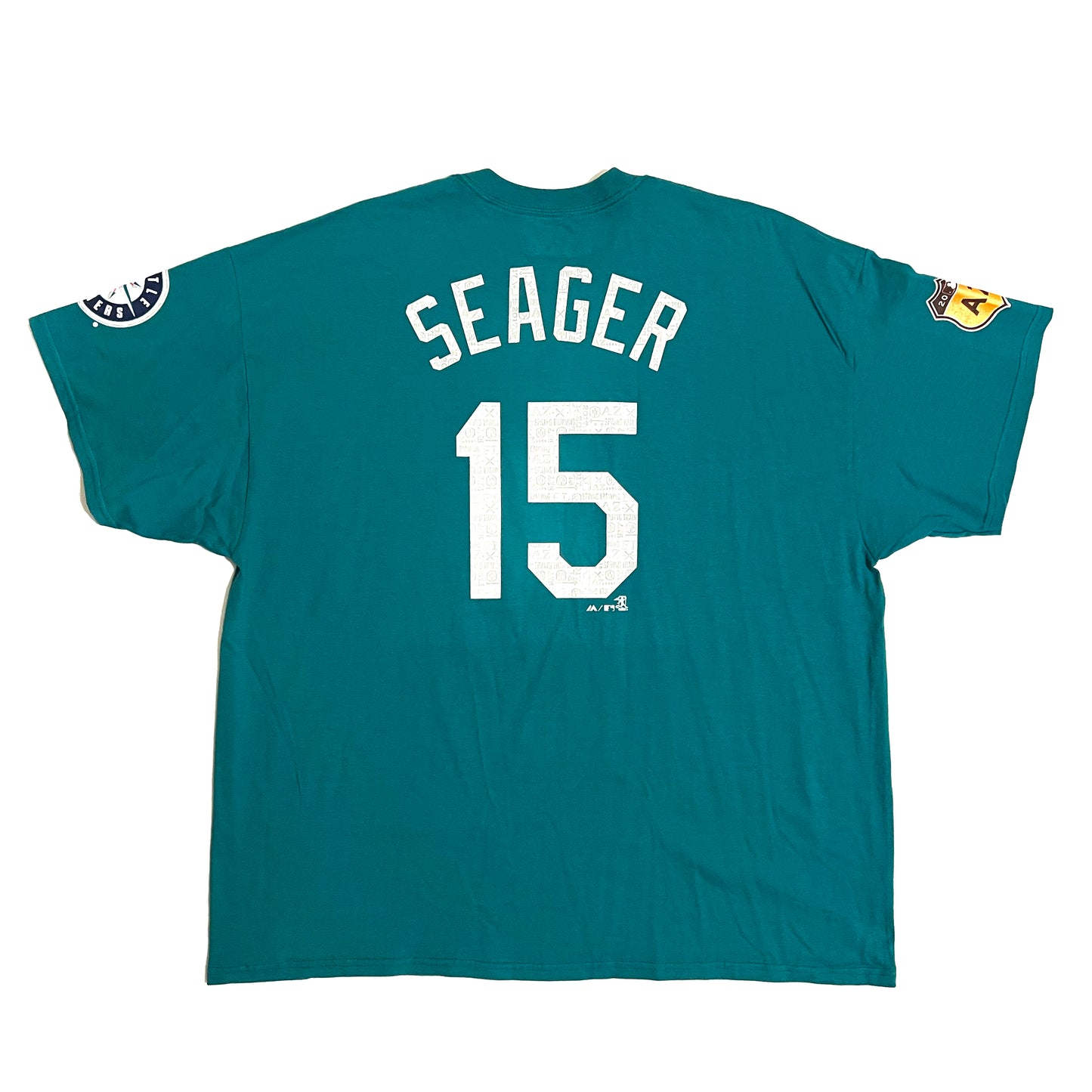 Kyle Seager Seattle Mariners 2017 Spring Training Name & Number Shirt - 2XL