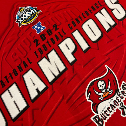 Tampa Bay Buccaneers 2002 NFC Champs Shirt - XL