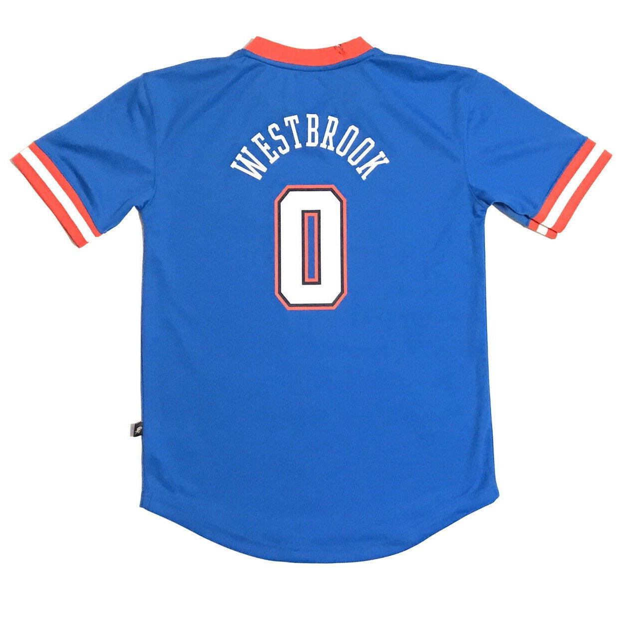 Oklahoma City Thunder Russell Westbrook Sleeved Jersey - YL