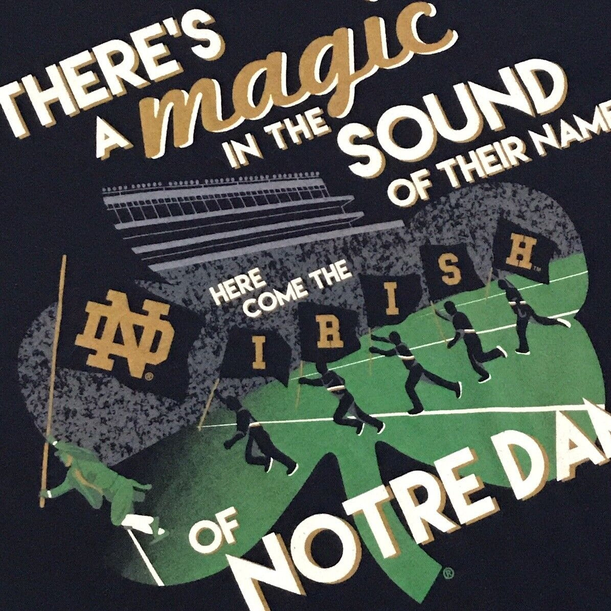 Notre Dame Football The Shirt - M