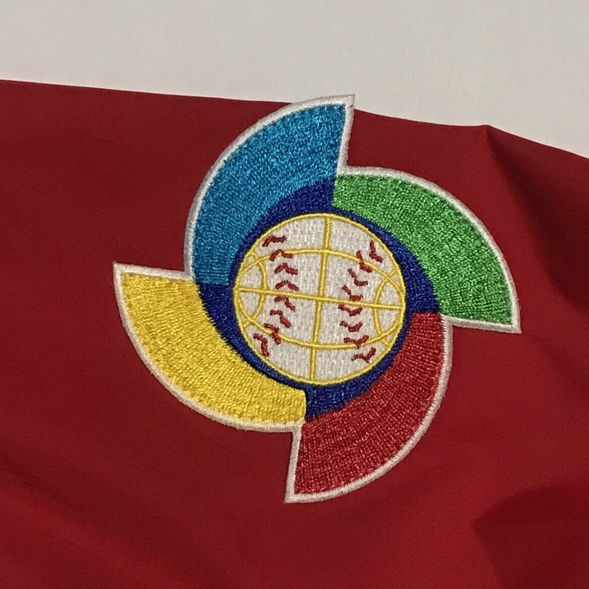 Team Issued Spain World Baseball Classic Pullover Jacket - XL